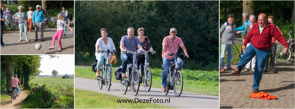 Gezellige middag bij fietspuzzeltocht Harmonie Deurningen